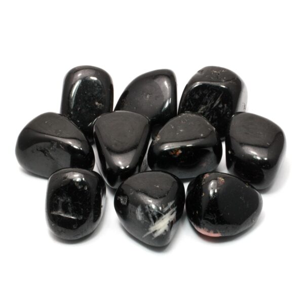 Black Tourmaline Tumble Stone (1 pc)