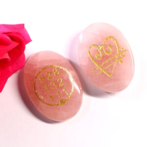 Rose Quartz Zibu Coin