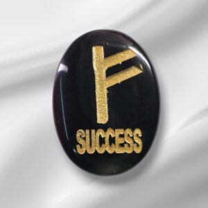 Success Coin (Black Agate)