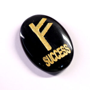 Success Coin (Black Agate)