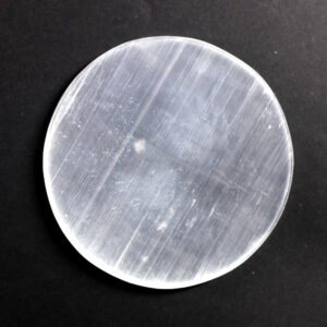 Selenite Crystal Charging Plate (Plain Circle)