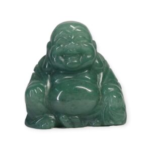 Green Aventurine Laughing Buddha