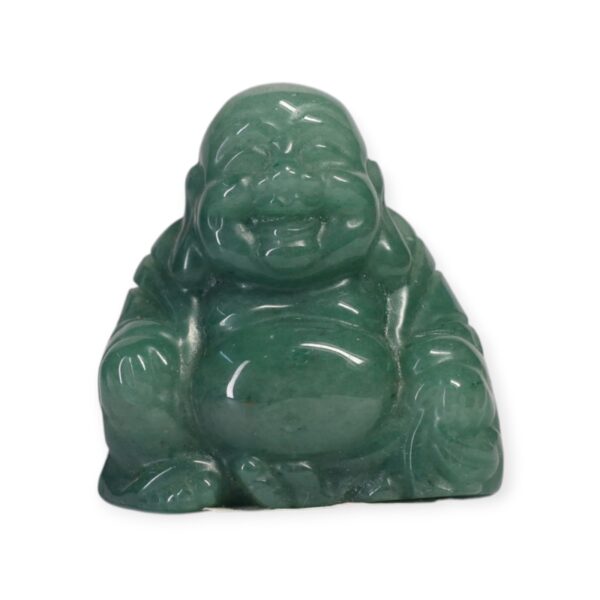 Green Aventurine Laughing Buddha