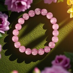 Natural Kunzite Crystal Bracelet