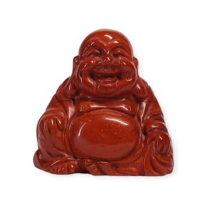 Red Jasper Laughing Buddha